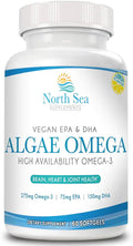 Vegan Algae Omega-3 60 Softgels DHA & EPA D1648