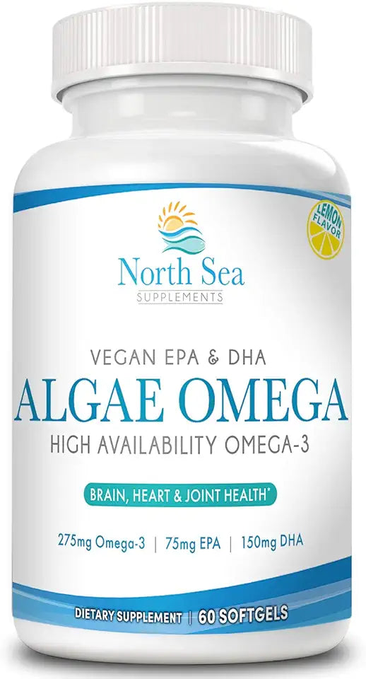 Vegan Algae Omega-3 60 Softgels DHA & EPA D1648