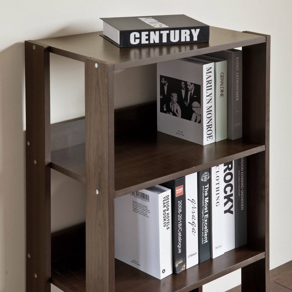 3-Shelf Bookcase Brown O510120