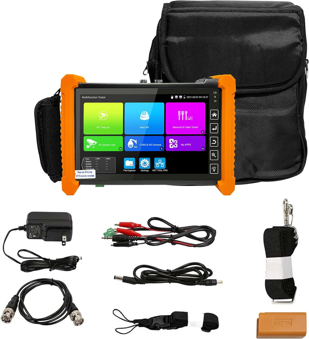 IP Camera Tester 8MP 7inch IPS Touch Screen POE WiFi 4K N2061