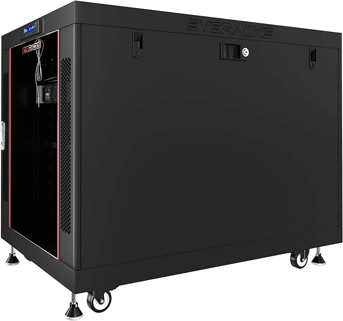 12U Server Rack Locking Cabinet Network Enclosure 35-inch Depth F197