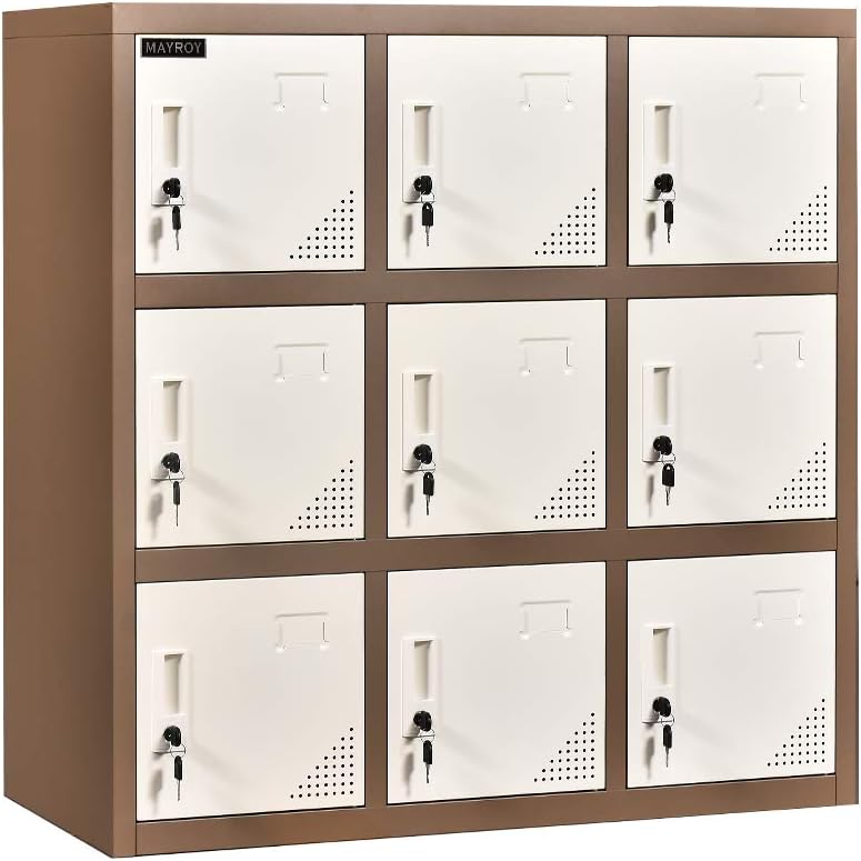 Gray Metal Storage Locker M98904