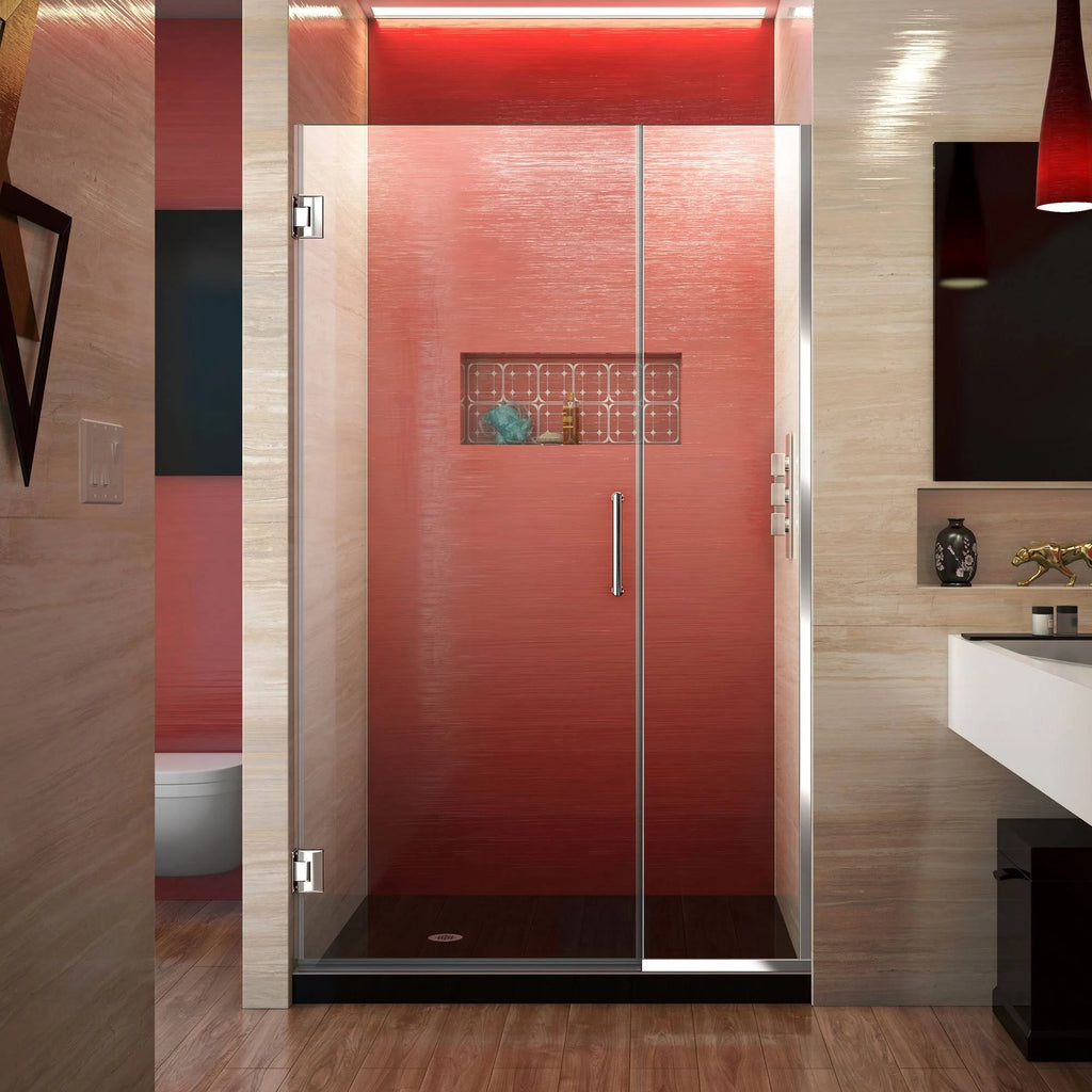 Chrome Hinged Shower Door N898610