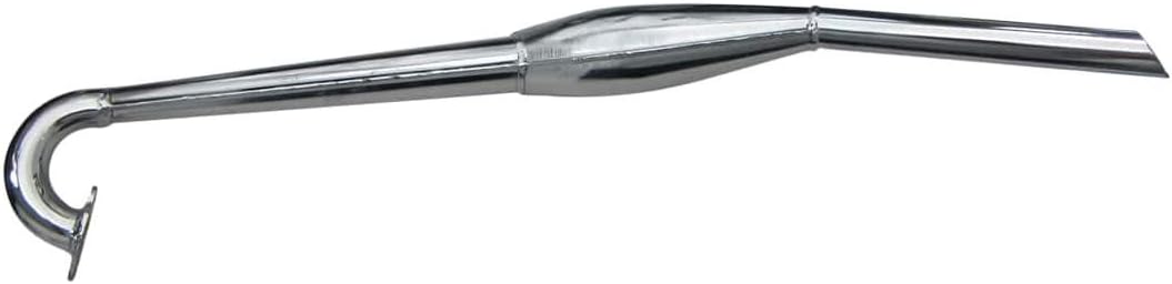Black Exhaust Muffler Pack of 2 U206