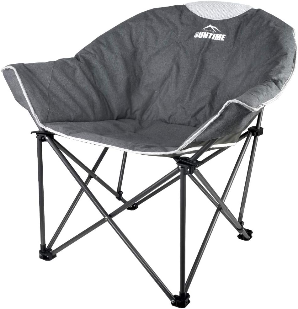 Oversize Padded Folding Chair with Carry Bag O282