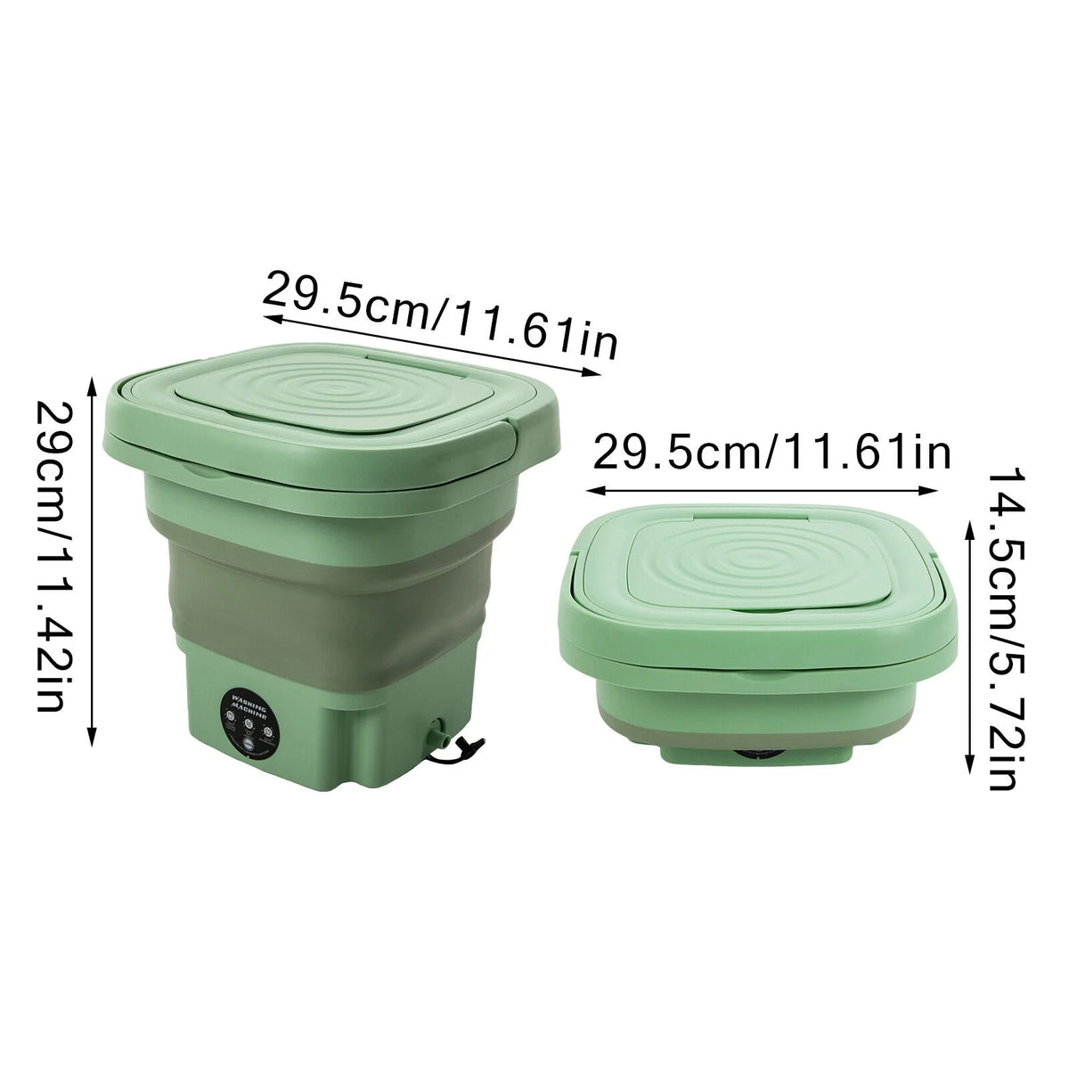 8L Foldable Mini Washing Machine O792486