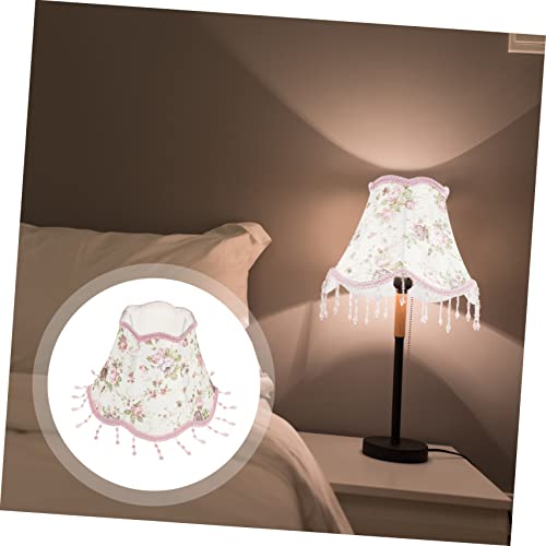 Pink Fabric Drum Lamp Shade A378
