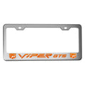 License Plate Frame CF Orange C4222