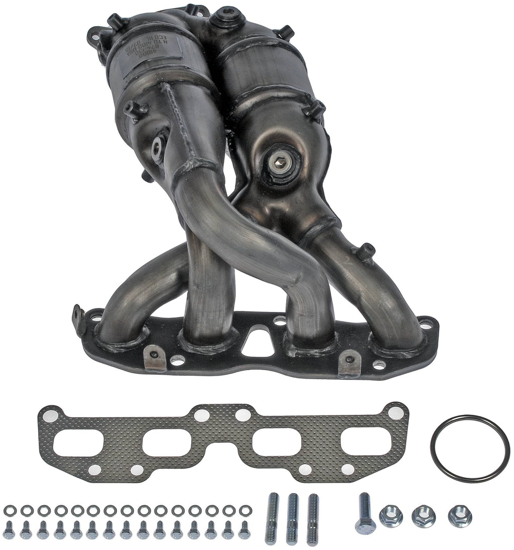 Catalytic Converter with Integrated Exhaust Manifold J119