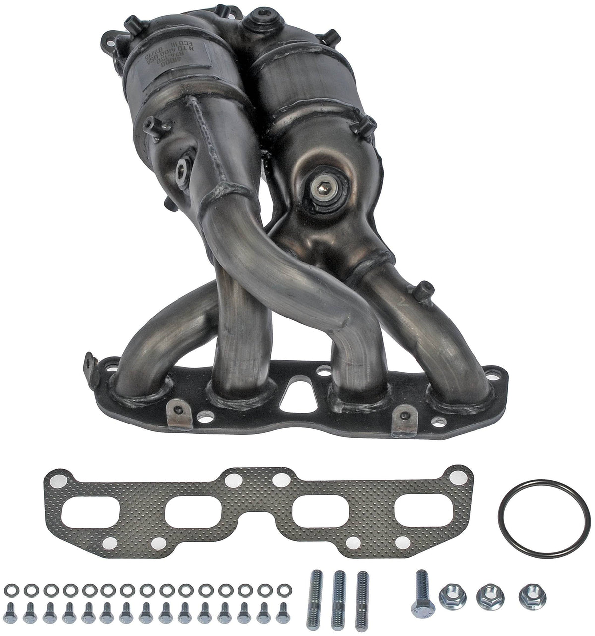 Catalytic Converter with Integrated Exhaust Manifold J119