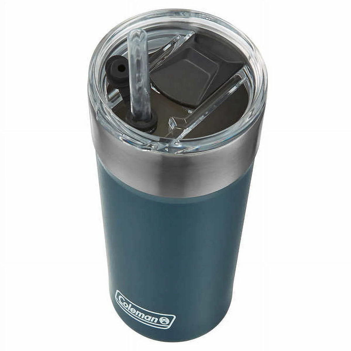 20oz Green and 18oz Blue Stainless Steel Tumbler 2-pack H3414