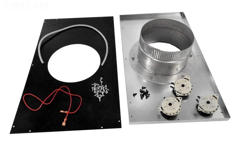 Negative Pressure Indoor Vent Adapter Vertical Replacement Kit E498368