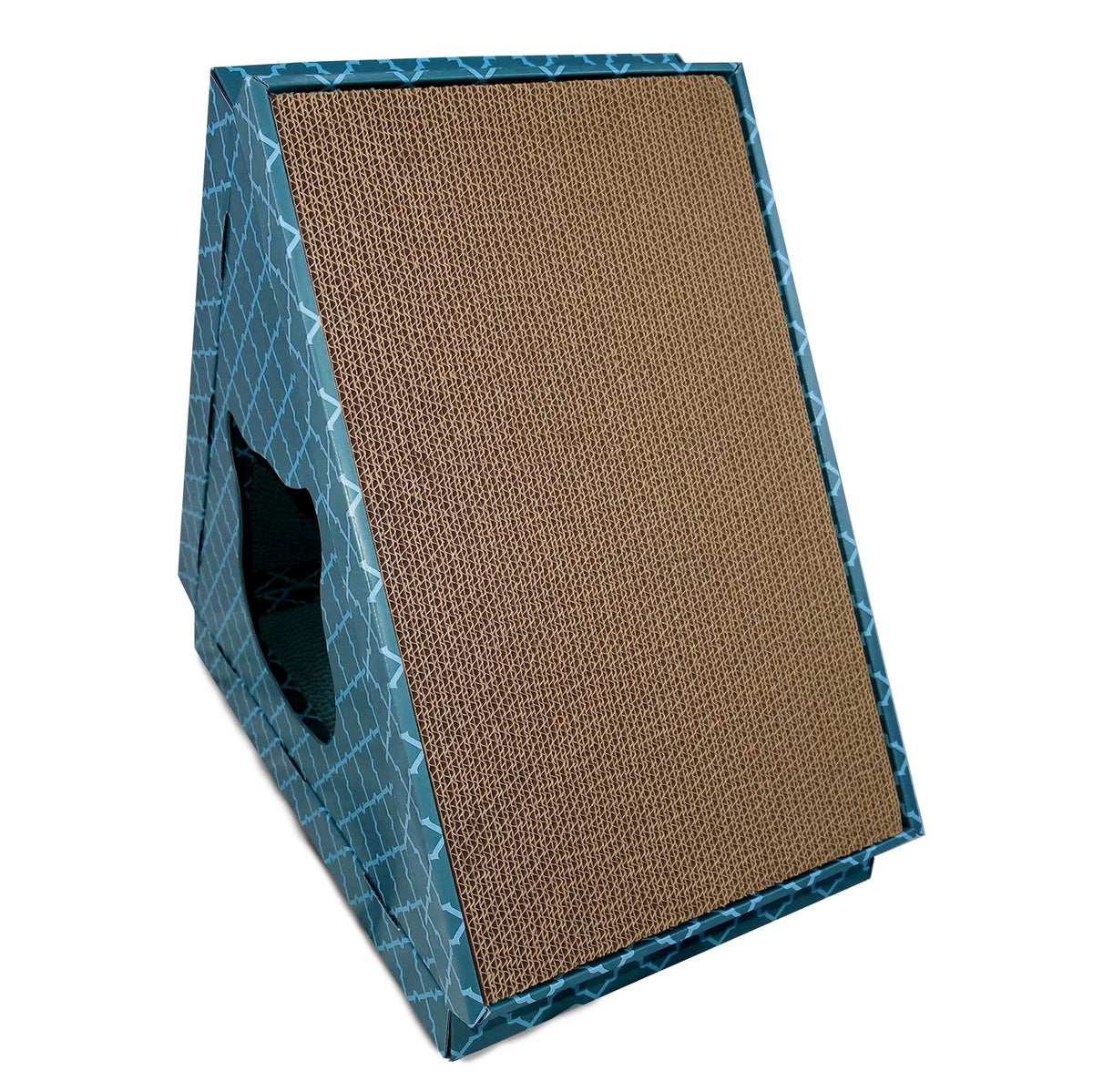 Corrugated Cat Scratcher House with Catnip L684191