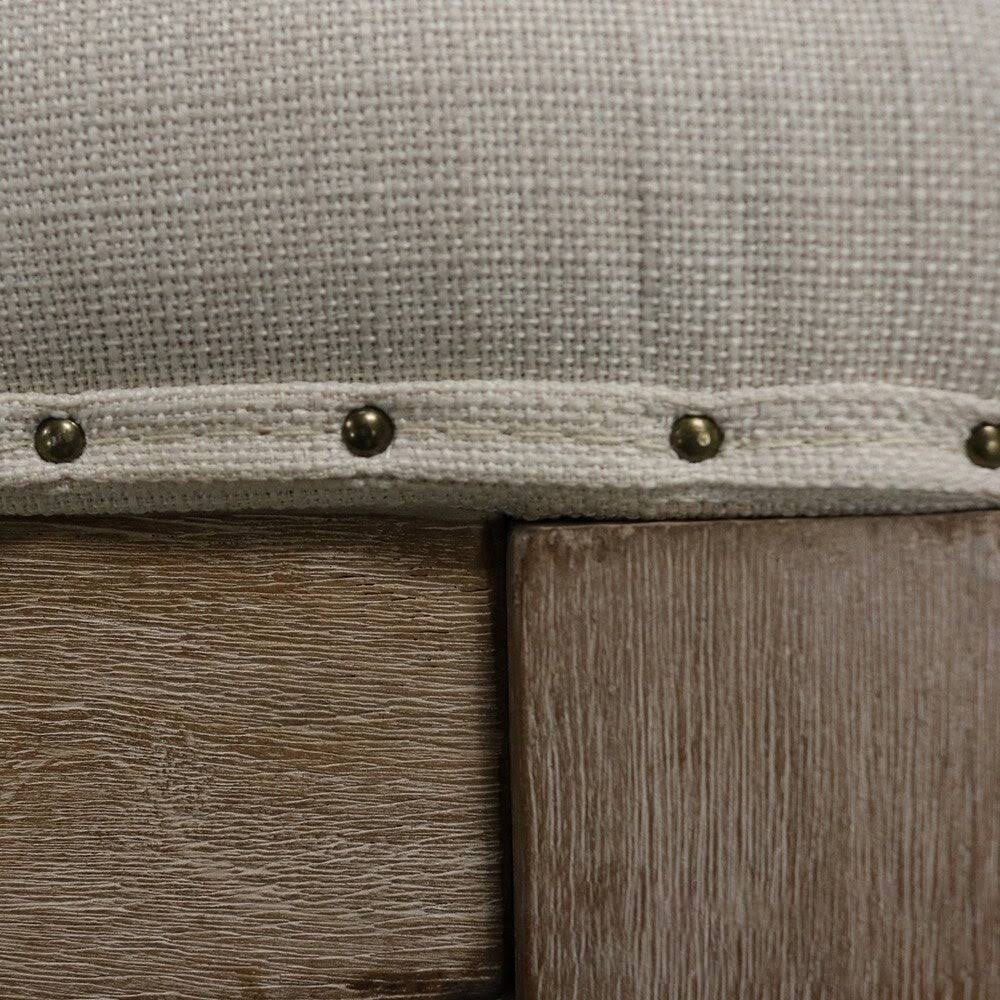 Tufted Textile Shelved Ottoman G411855