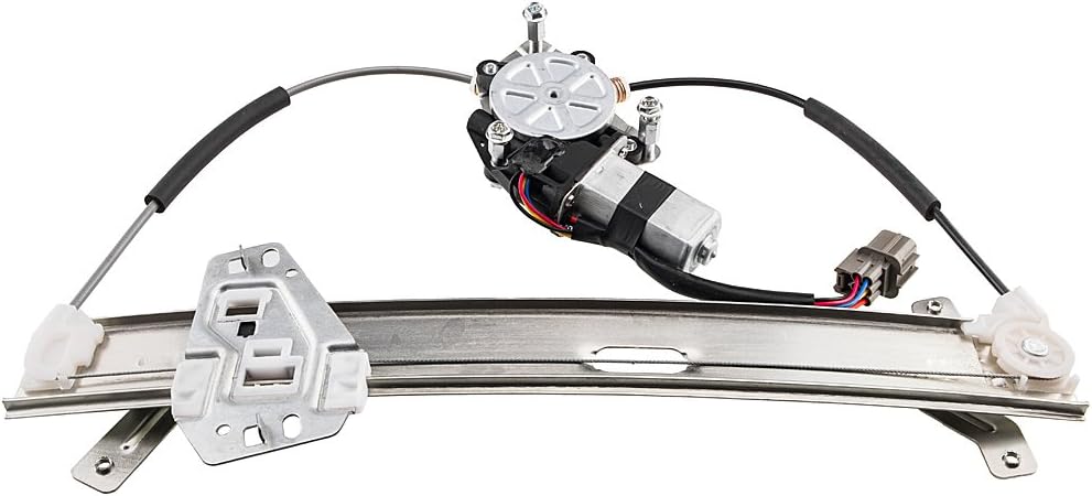 Power Window Lift Regulator with Motor Assembly Compatible with 2003-2007 Honda Accord Pack of 2 S75815
