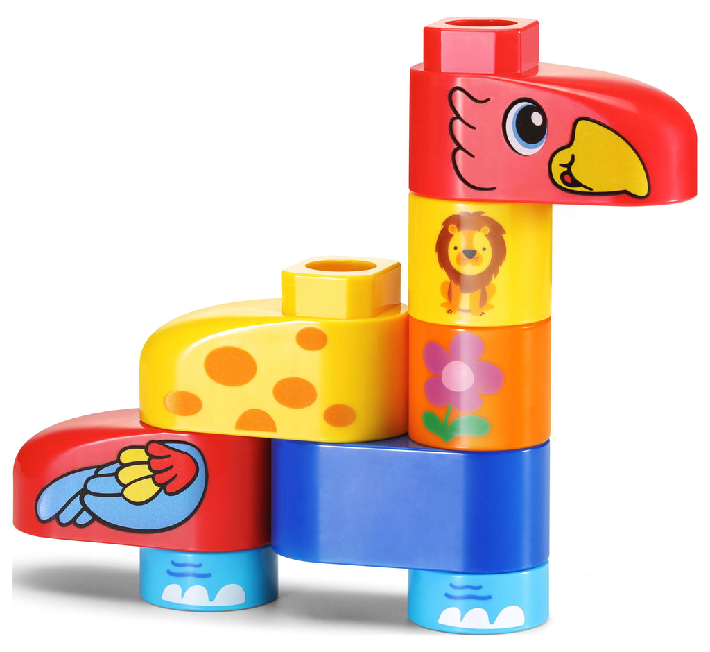 Safari Animals Learning Blocks Toy O4158