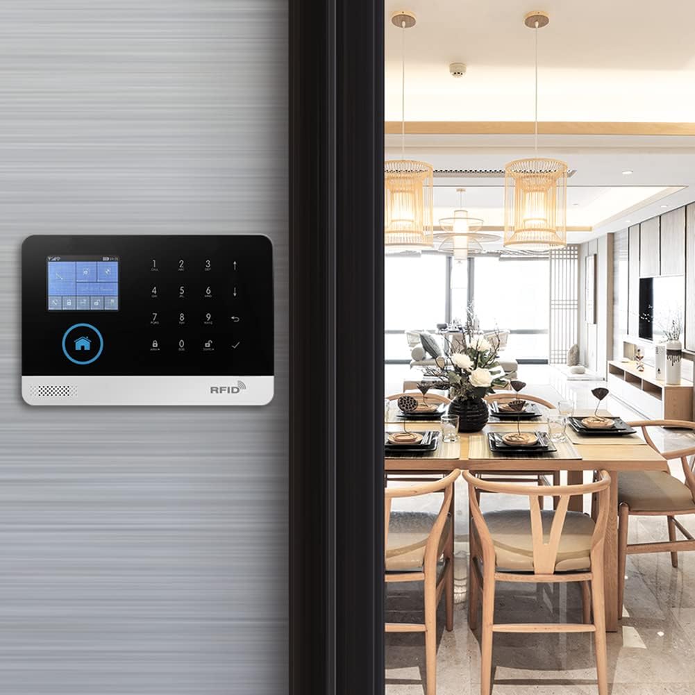 DIY Home Wi-Fi Alarm Kit with Motion Detector, Door/Window Sensor, Siren W620