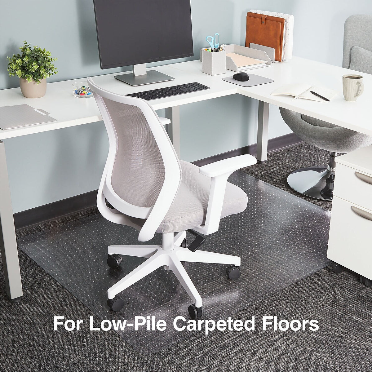 46" x 60" Low Pile Carpet Chair Mat V633