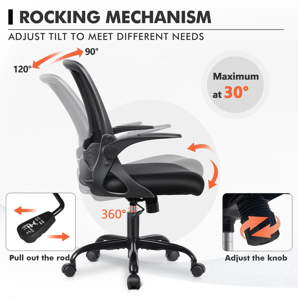 Black Ergonomic Mesh Office Chair M14891