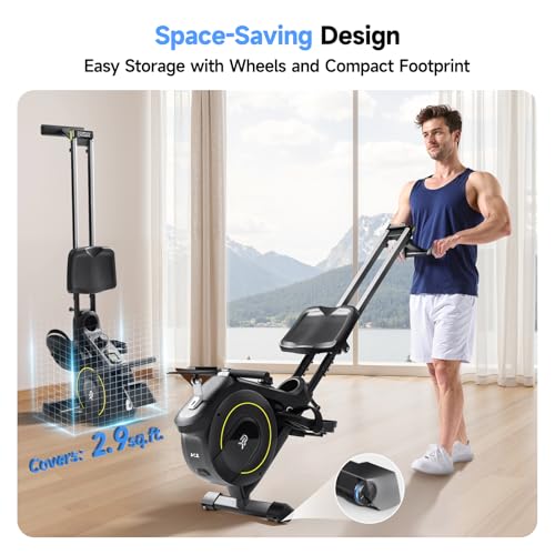 350 LB Capacity 16-Level Magnetic Foldable Rowing Machine Z621822