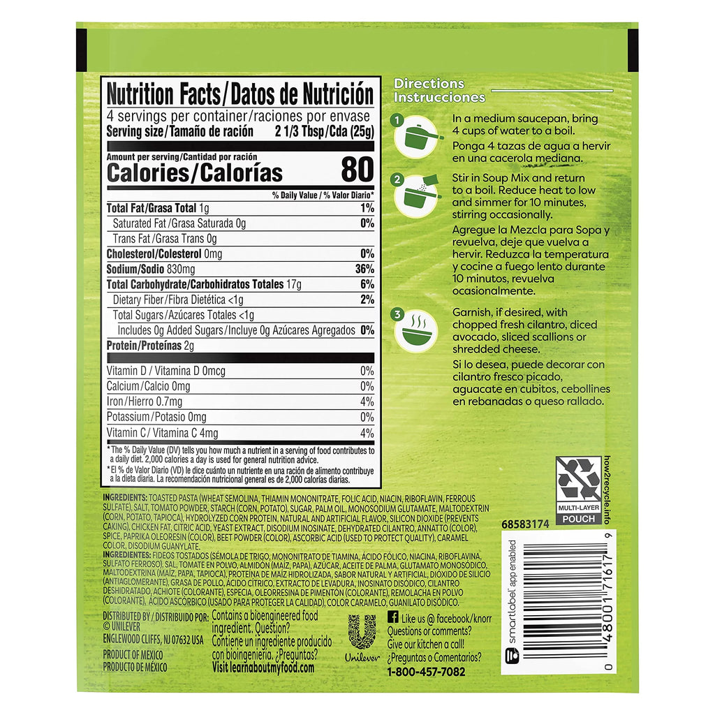 Tomato Elbow Pasta Soup Mix 3.5 Oz Pack of 10 R4896
