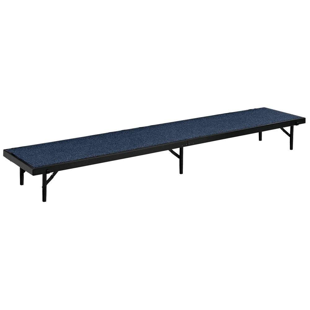 Blue Carpet Tapered Standing Choral Riser M467398