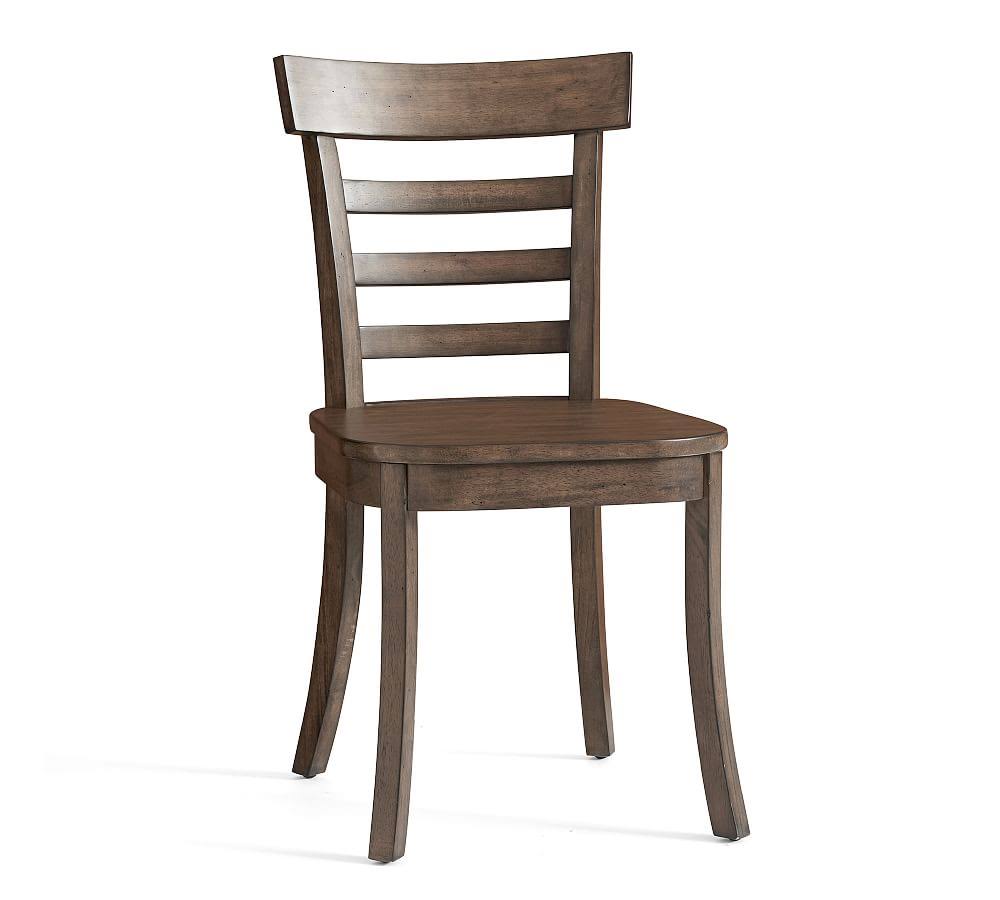 Salvaged Black Dining Side Chair Y8883