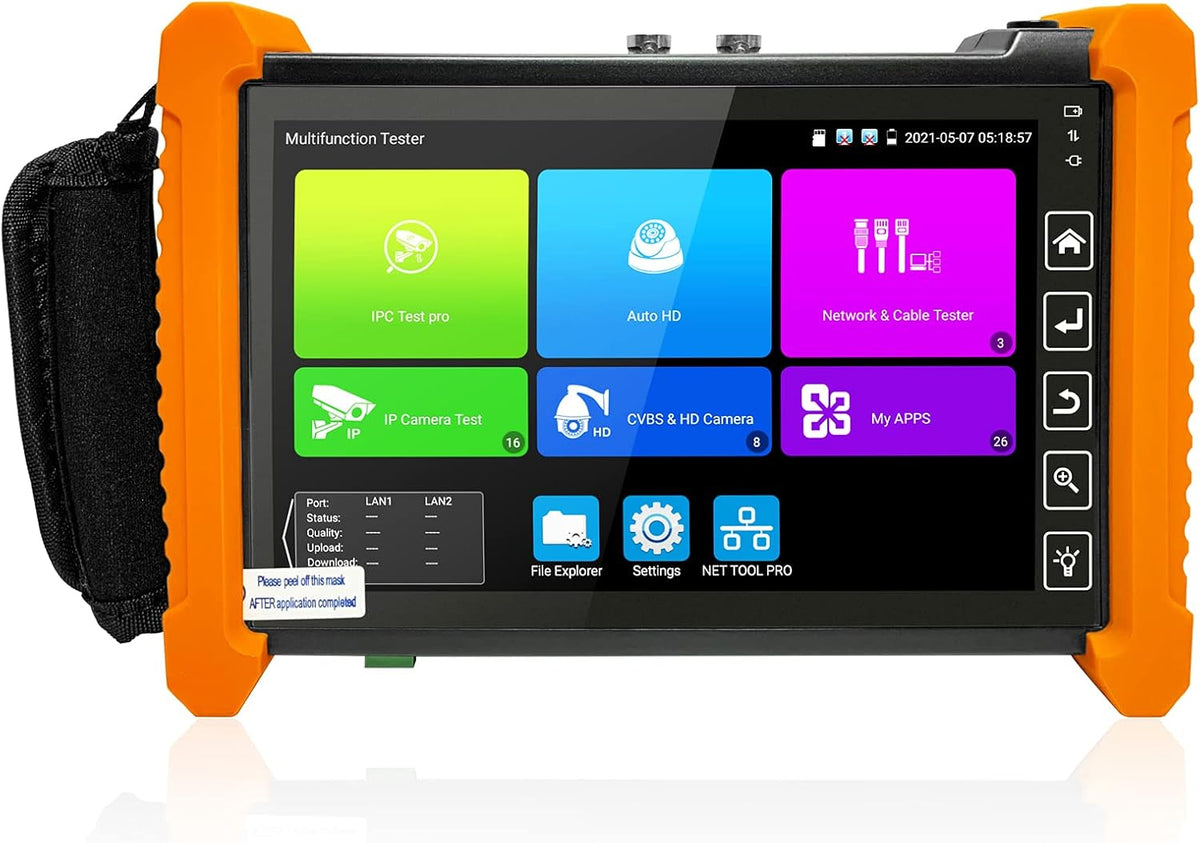 IP Camera Tester 8MP 7inch IPS Touch Screen POE WiFi 4K N2061