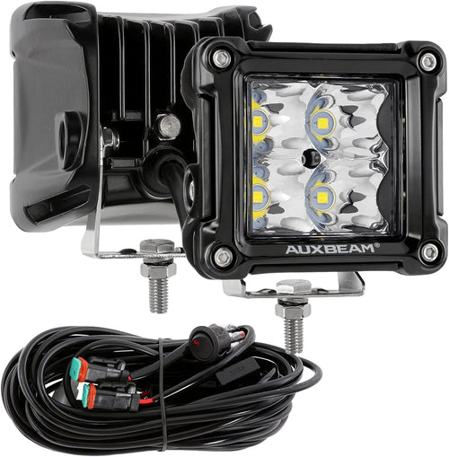 3 inch 40W 4800LM Flood Beam LED Light Pods Square Work Light Pack of 2 G103697