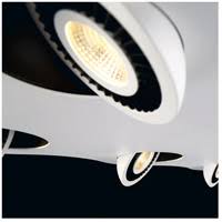 3 Light LED Surface Mount White/Black J956469