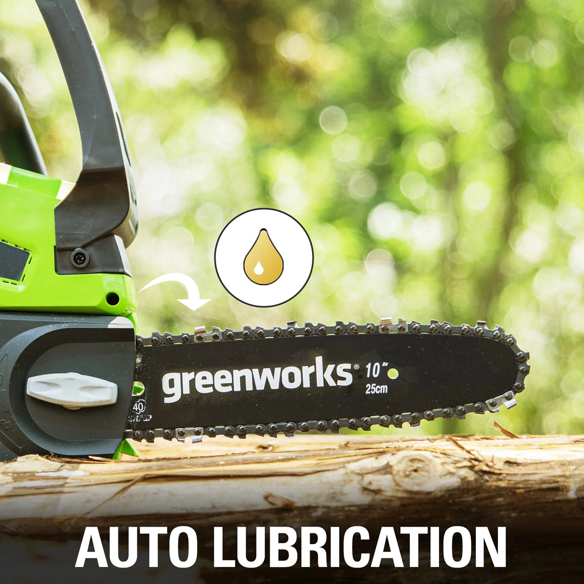 24V Battery Powered Chainsaw Q944294