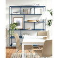 Modern Bookcase 15d 36W 72H in Saffron B468