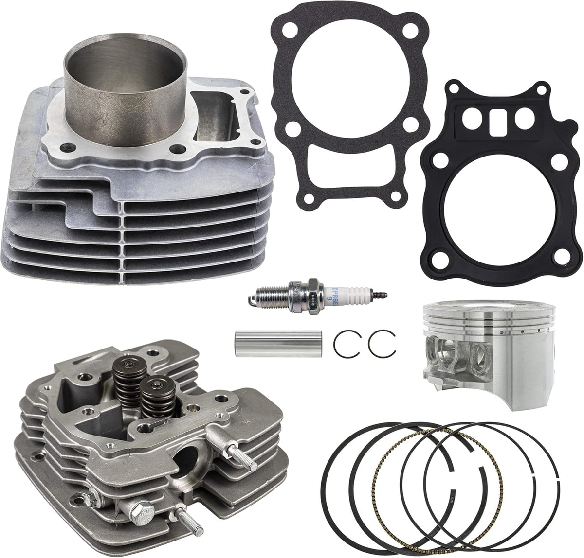 Cylinder Piston Gasket Cylinder Head Kit for Honda Rancher TRX350 2003-2006 A7388