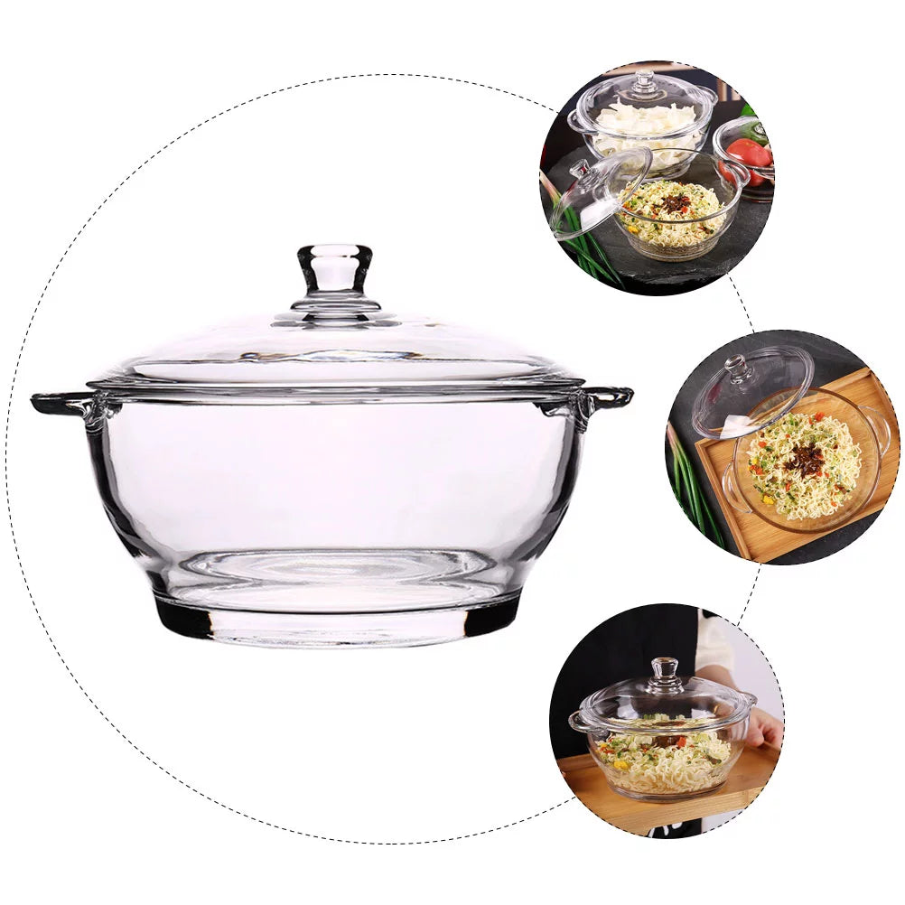 Tempered Glass Salad Bowl F82460