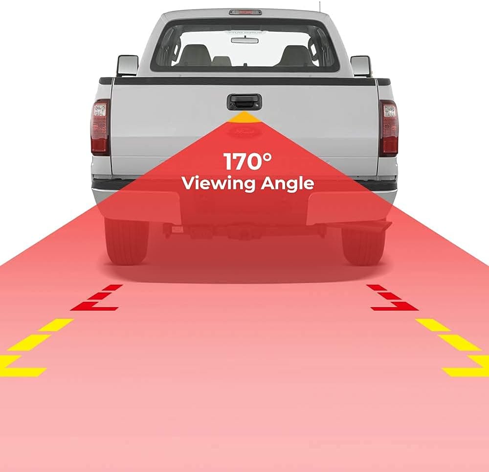 Tailgate Handle Reverse Camera V698401