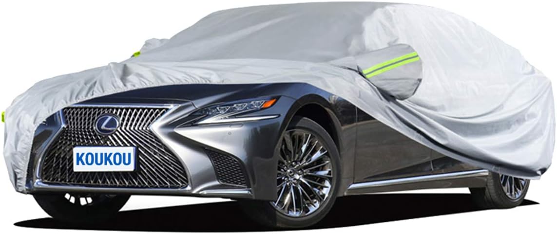 6 Layers Waterproof SUV Car Cover with Zipper Door U89803