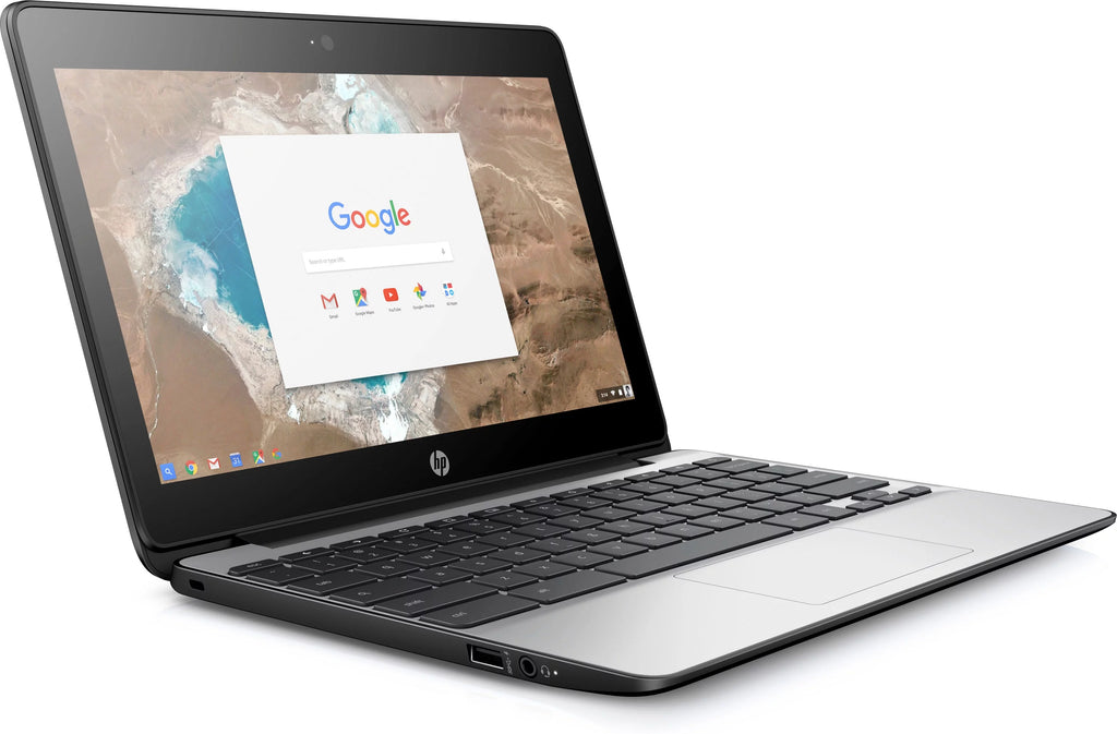 Restored 11.6" Chromebook, Intel Celeron N3060, 4GB RAM, 16GB SSD, Chrome OS, Black N643