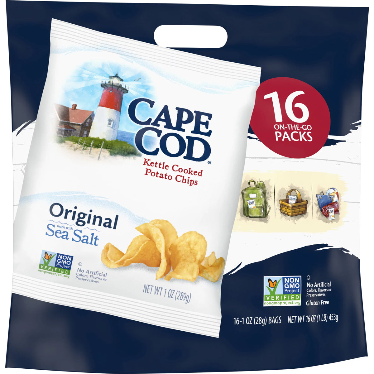 Original Kettle Chips Snack Bags 16 Ct Z798903