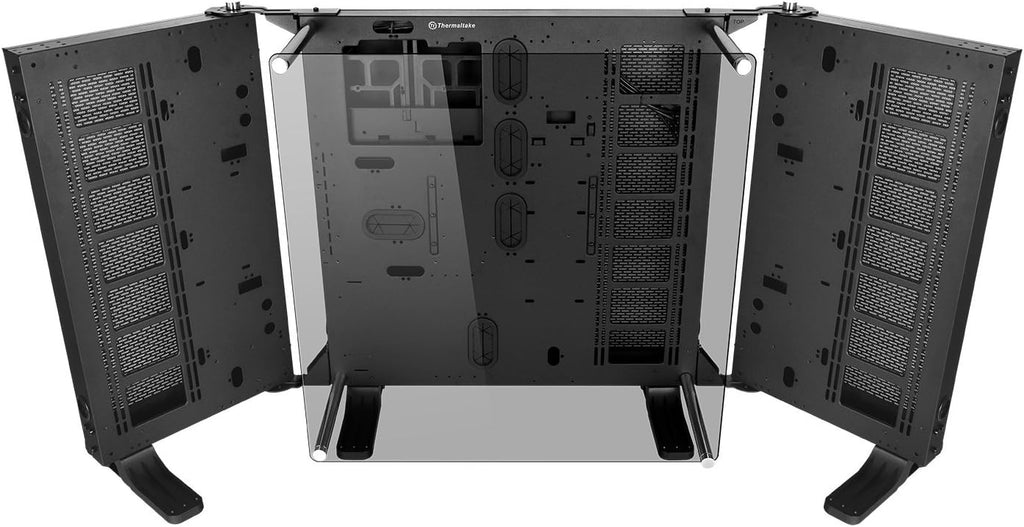 Black ATX Mid Tower Open Frame Computer Case U58806