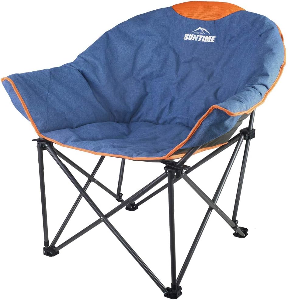 Oversize Padded Folding Chair with Carry Bag O282