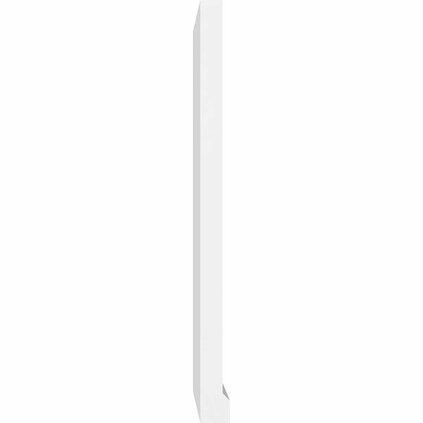 PVC Vertical Surface Mount Gable Vent O844