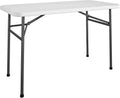 White 4 ft. Folding Utility Table Z747
