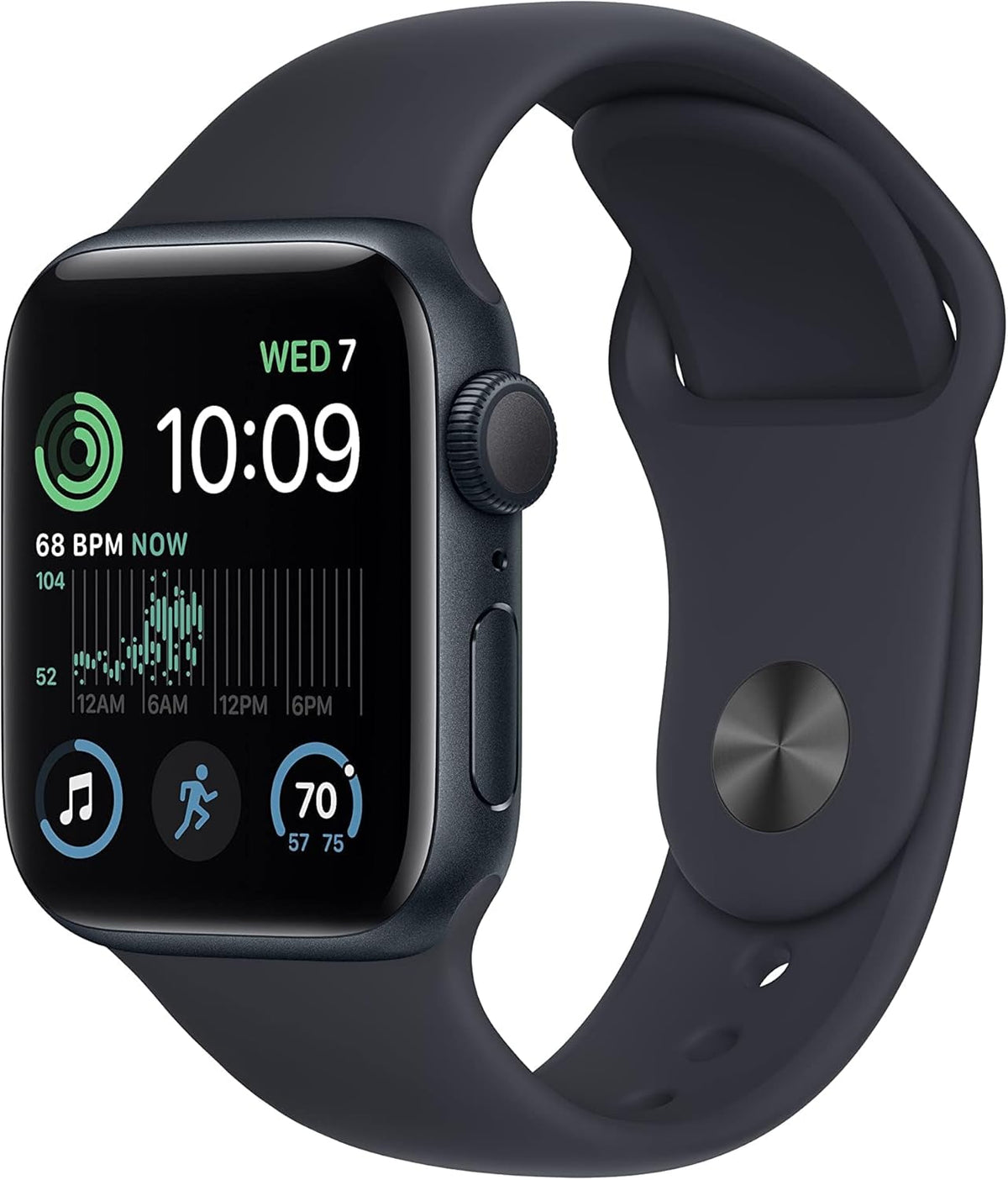 40mm Midnight Aluminum Case Sport Band Smartwatch I608