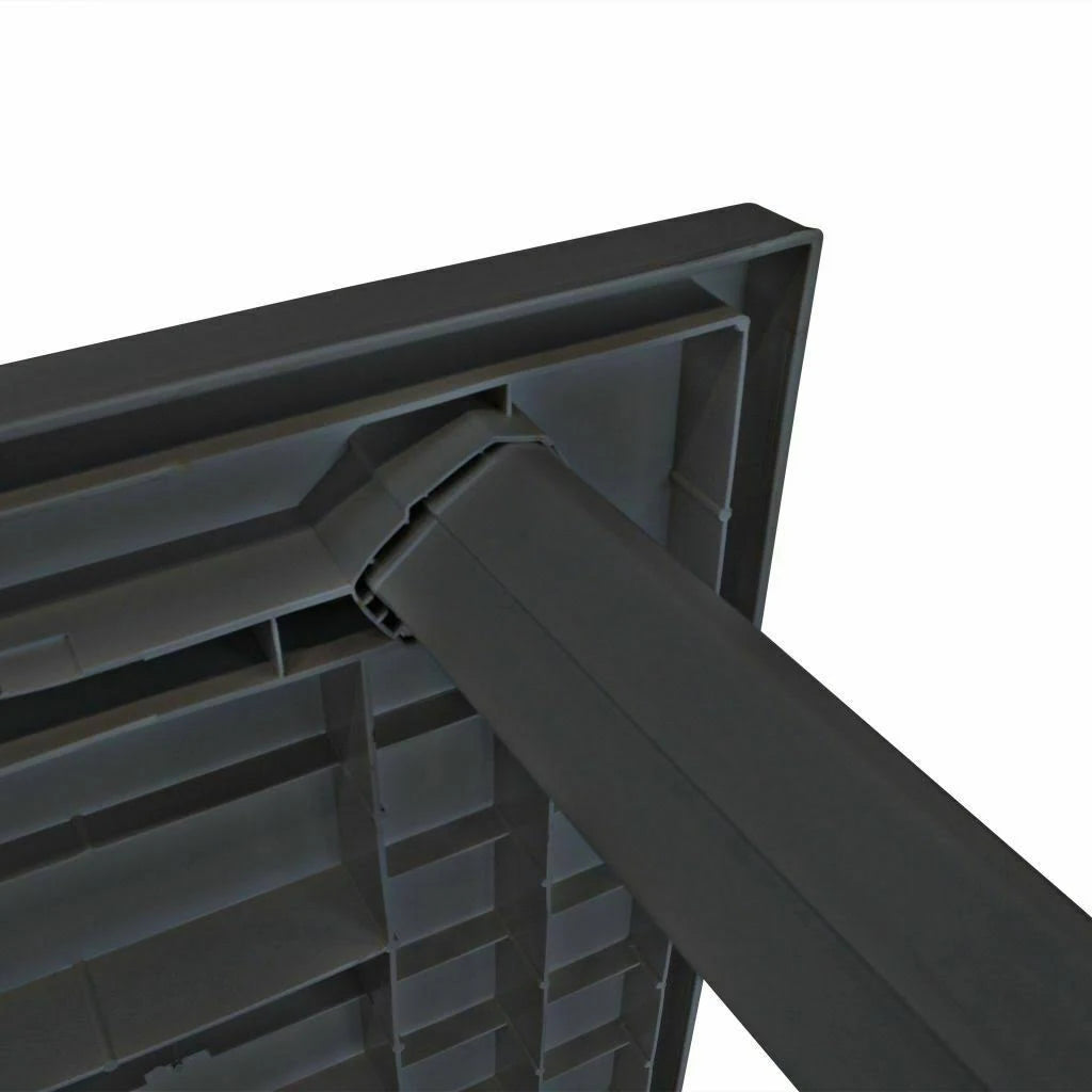 Plastic Anthracite Garden Table C4050