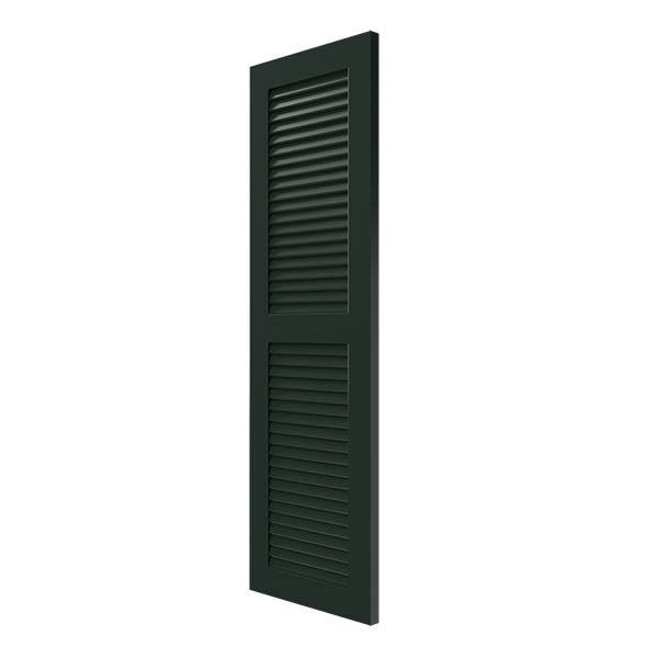18x22W x 39x22H Exterior Composite Louvered Shutters H3699
