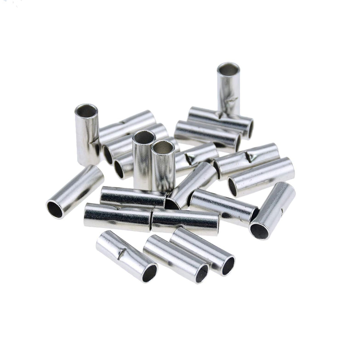 10Pcs Non Insulated Butt Connectors S4046