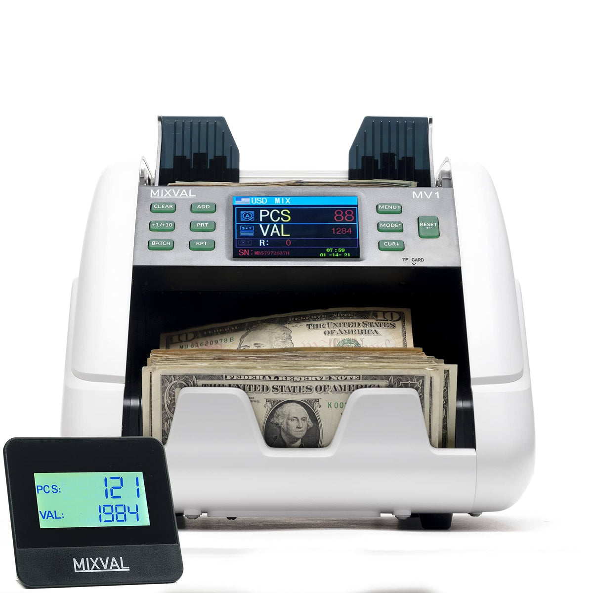 Single Pocket Mixed Money Counter R264451