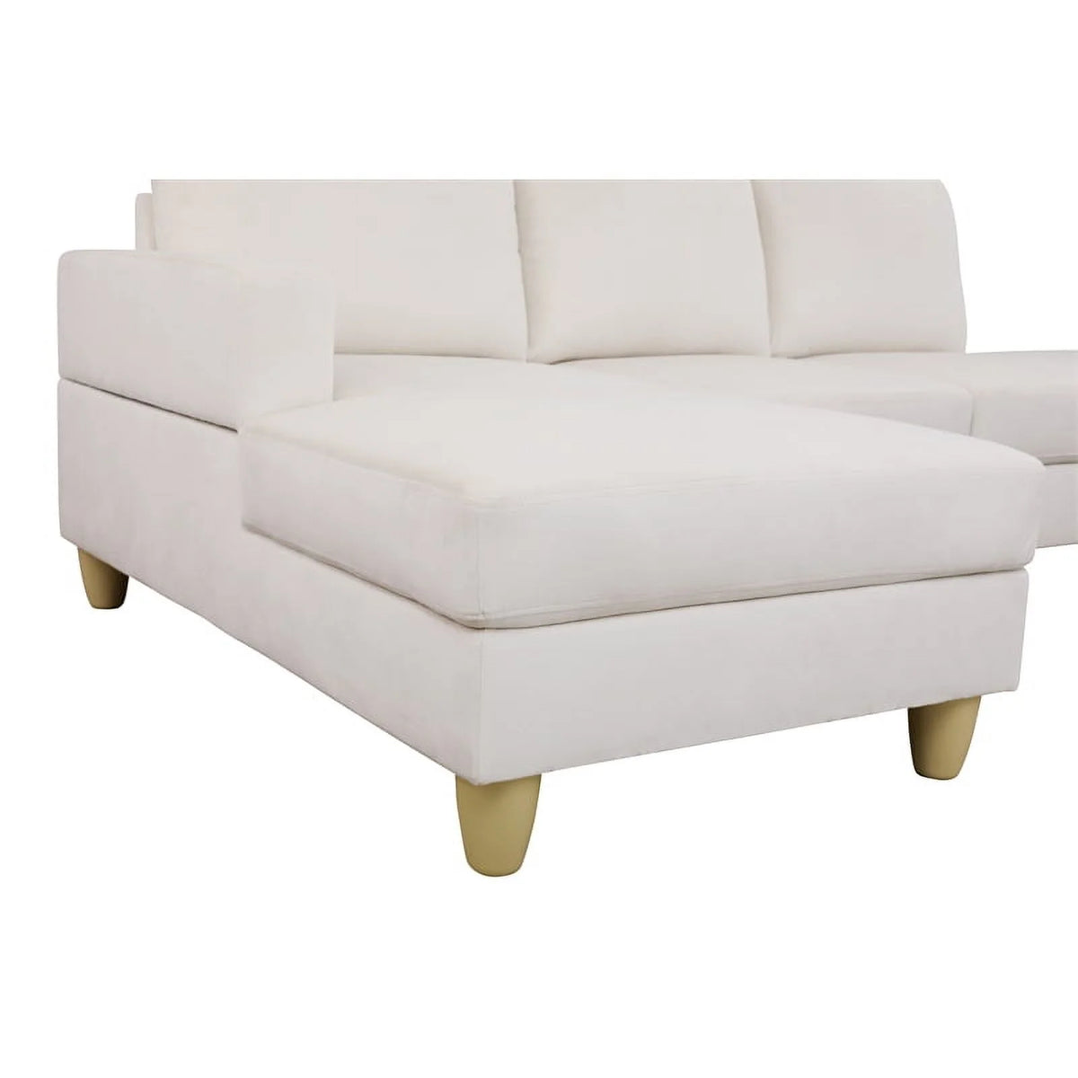 Cream White Sectional Sofa B580