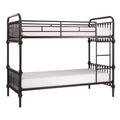 Twin Over Twin Bunk Bed Dark Bronze T451