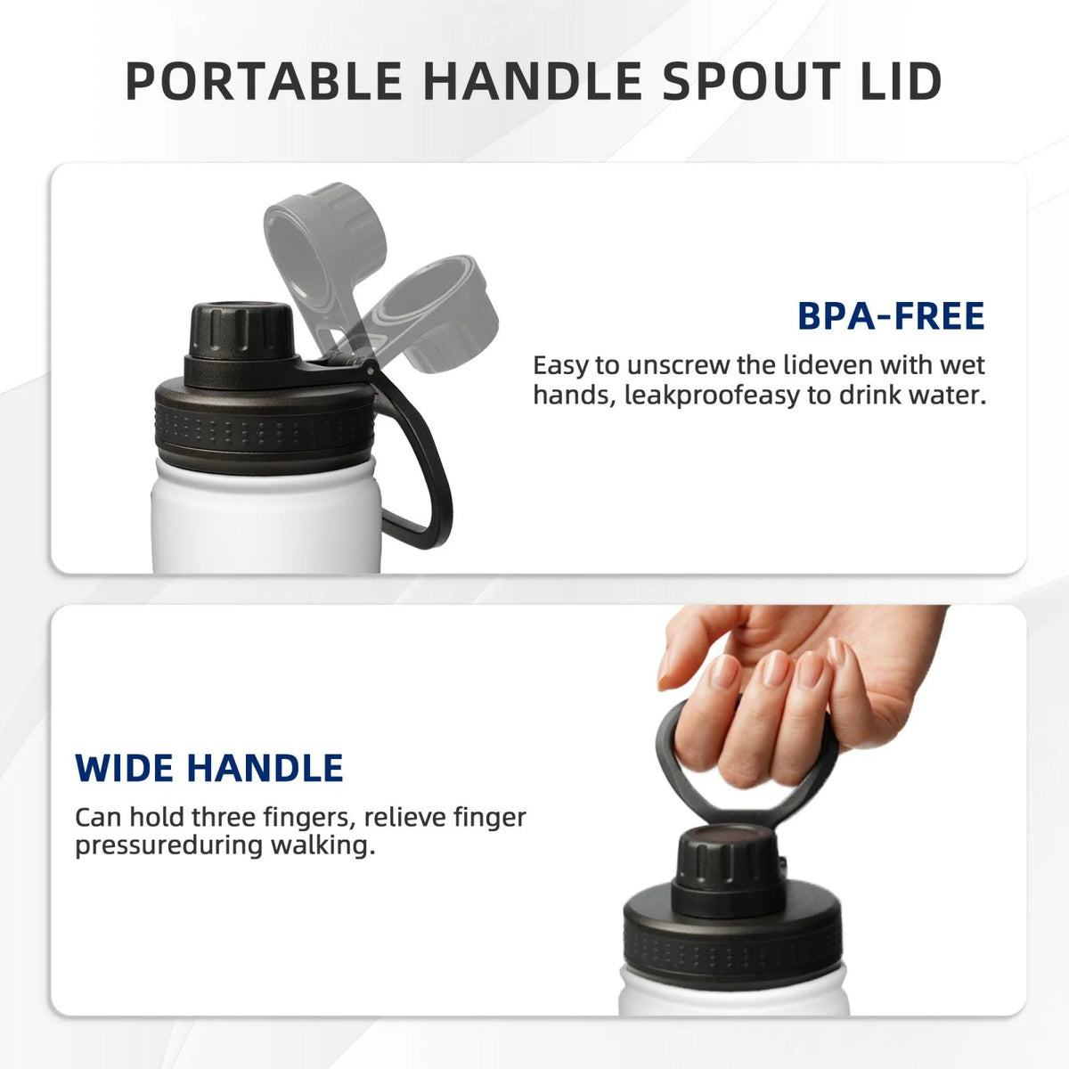 18OZ Stainless Steel Insulated Water Bottle W62467